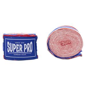 sphp100-40601-45-bandage-elastique-poignets-super-pro-blue-red-white-450-cm