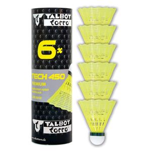 469283-volant-badminton-talbot-torro-tech-350-korb-x6-yellow-green-slow-tu