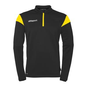 100225809-haut-d-entrainement-1-4-zip-uhlsport-squad-27-noir-jaune-citron