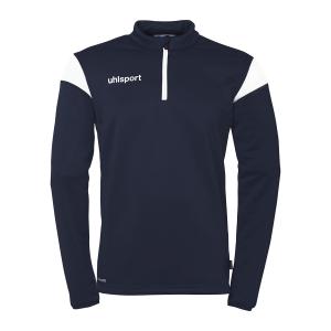 100225841-haut-d-entrainement-1-4-zip-uhlsport-squad-27-bleu-marine-blanc