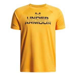 1383010-390-maillot-enfant-under-armour-tech-split-wordmark-marine-od-green