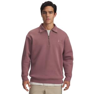 6004932-651-sweatshirt-polaire-haut-zippee-under-armour-icon-fleece-maroon-mist