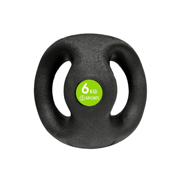021018-medecine-ball-a-double-poignees-sporti-noir-vert-fluo-6-kg