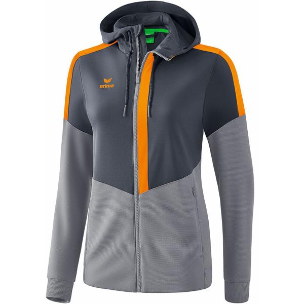 1032059-veste-a-capuche-femme-erima-training-gris-fonce-gris-clair-orange