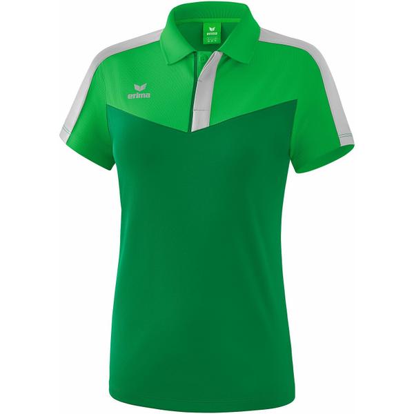 1112008-polo-femme-erima-squad-vert-clair-vert-fonce-argent