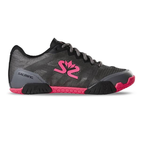 chaussures-femme-salming-hawk-noir-gris-fonce-rose