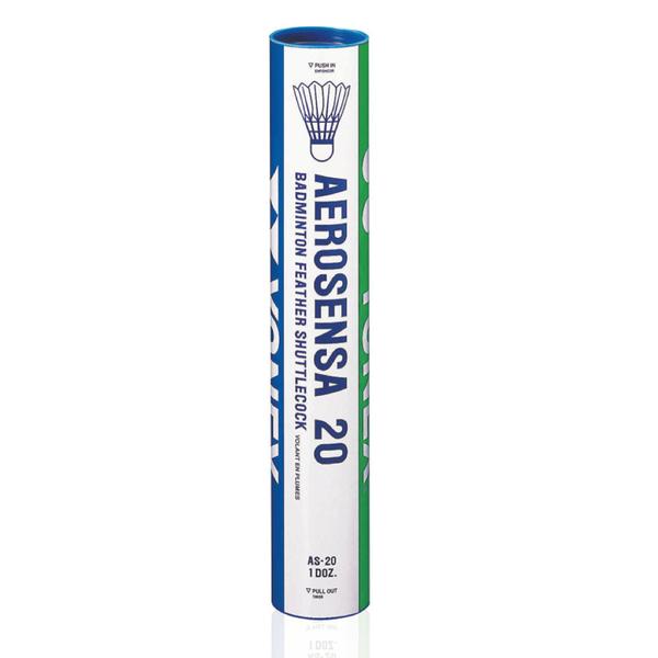 250as20-volants-de-badminton-yonex-20-plumes-blanc