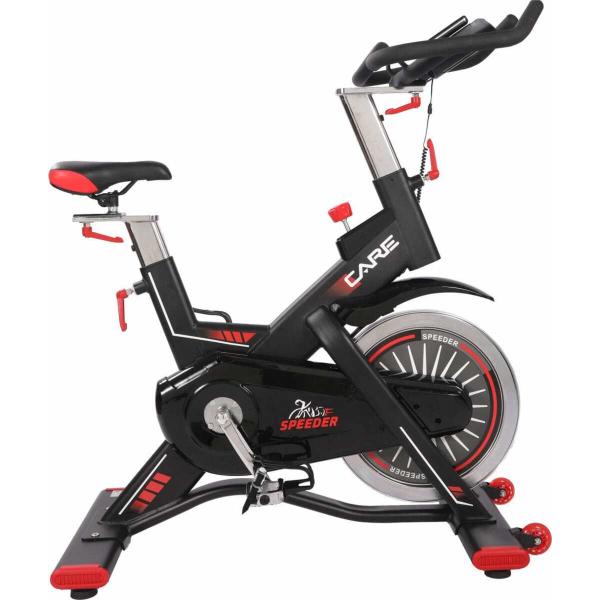 74535-velo-de-biking-magnetique-care-fitness-spider-noir-rouge-111x53x119-cm