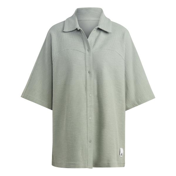 hz4394-chemise-femme-adidas-lounge-terry-loop-vert
