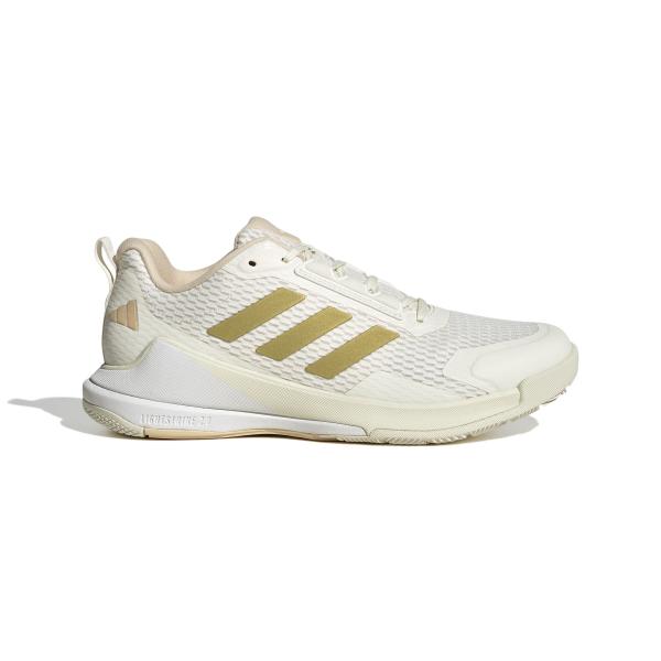 aic-jp9762-chaussures-indoor-femme-adidas-novaflight-2-owhite-goldmt-c