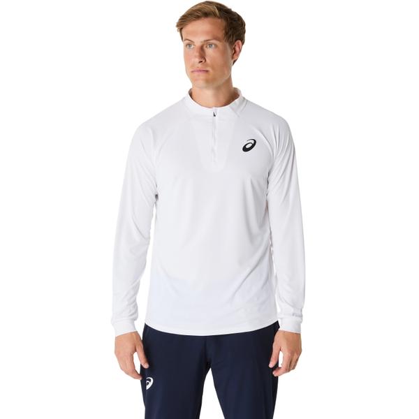 2041a321-100-maillot-manches-longues-1-2-zip-asics-match-brilliant-white