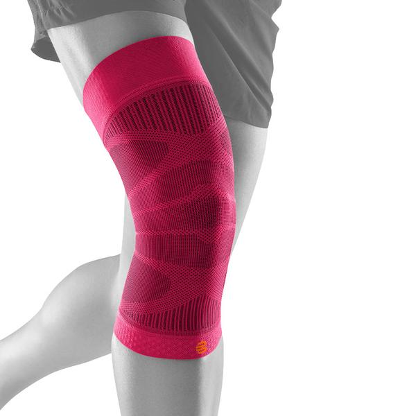 70000374-genouillere-compression-sportive-bauerfeind-pink