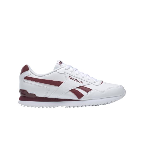 chaussures-reebok-classics-reebok-royal-glide-blanc-bordeaux