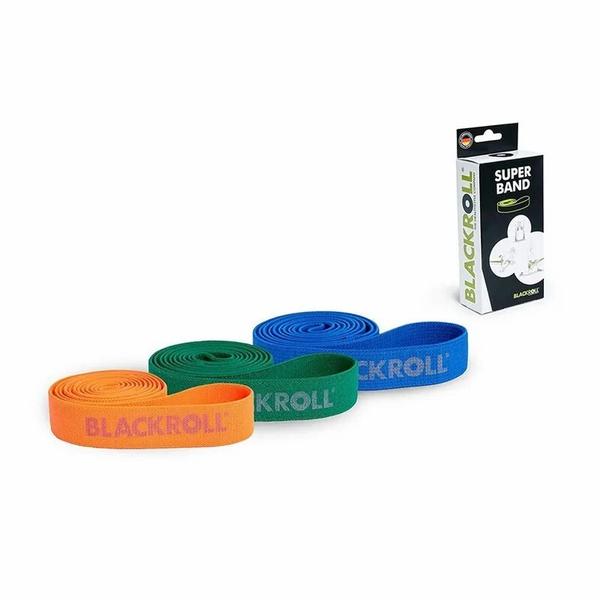 spor-a001154-ensemble-d-elastique-de-resistance-blackroll-orange-green-blue-32-cm