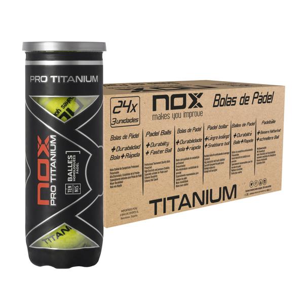 caboprti3un-carton-de-24-tubes-de-3-balles-pro-titanium-noir-jaune-tu