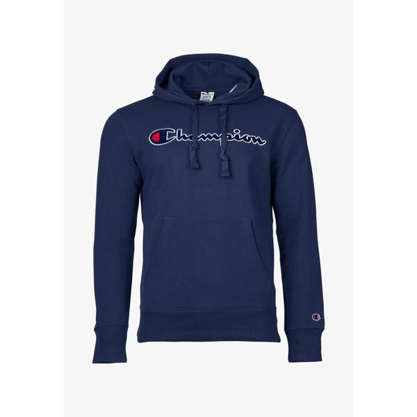 217858-bs538-sweatshirt-a-capuche-champion-rochester-logo-bleu-chine