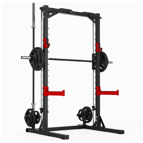 20536-materiel-d-entrainement-dkn-technology-noir-rouge-121x193x215-cm