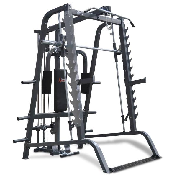 20690-smith-machine-dkn-technology-smith-pec-deck-lat-low-pulley-noir-149x220x215-cm