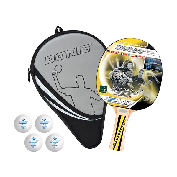 788451-set-de-tennis-de-table-donic-schildkrot-top-teams-500-geschenkset-1x-schlager-lv500-avs-jaune-tu