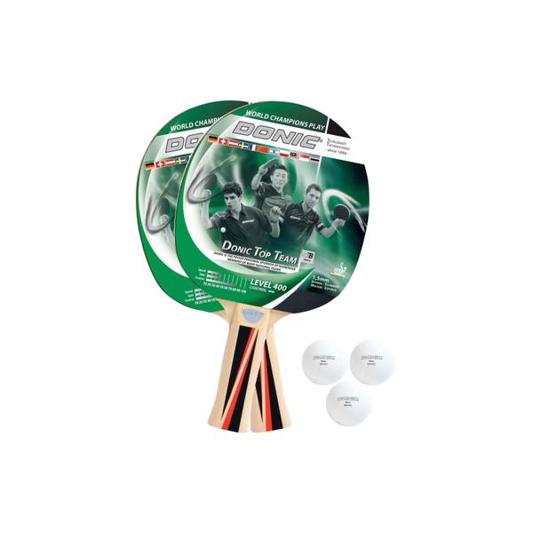 788495-set-de-tennis-de-table-donic-schildkrot-top-teams-400-im-carrybag-2-schlager-400-vert-tu