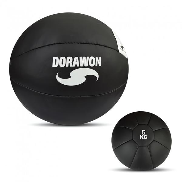 z40000-medecine-ball-en-cuir-synthetique-dorawon-noir-5-kg