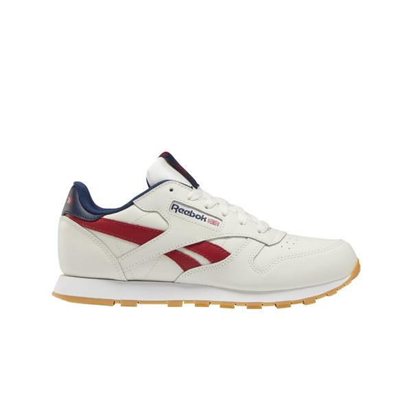 chaussures-junior-reebok-classics-leather-blanc-casse-rouge-vif-bleu-marine