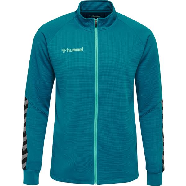 205366-8745-veste-hummel-zip-hmlauthentic-poly-bleu