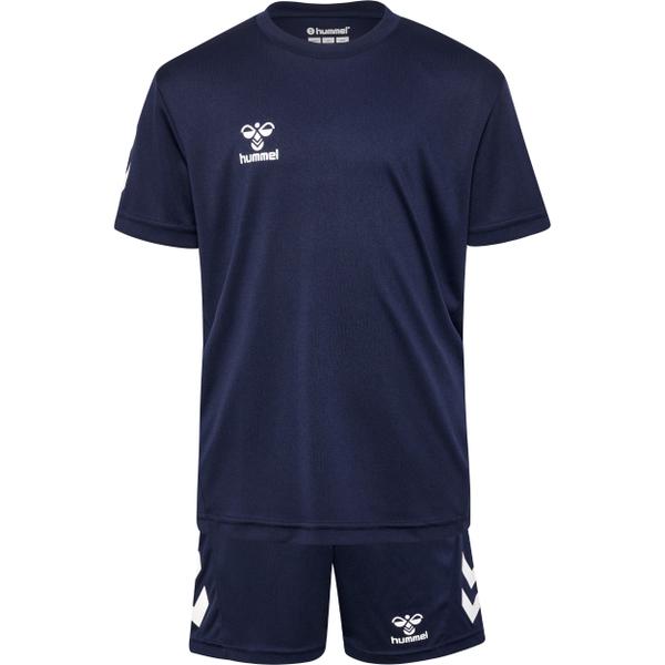 226152-7026-ensemble-maillot-et-short-enfant-hummel-logo-bleu