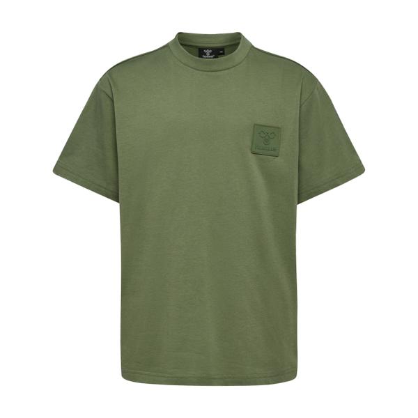 226263-6168-t-shirt-enfant-hummel-clean-olivine