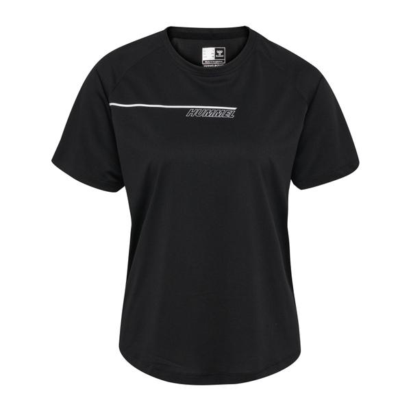 226888-2001-t-shirt-femme-hummel-hmlcourt-black