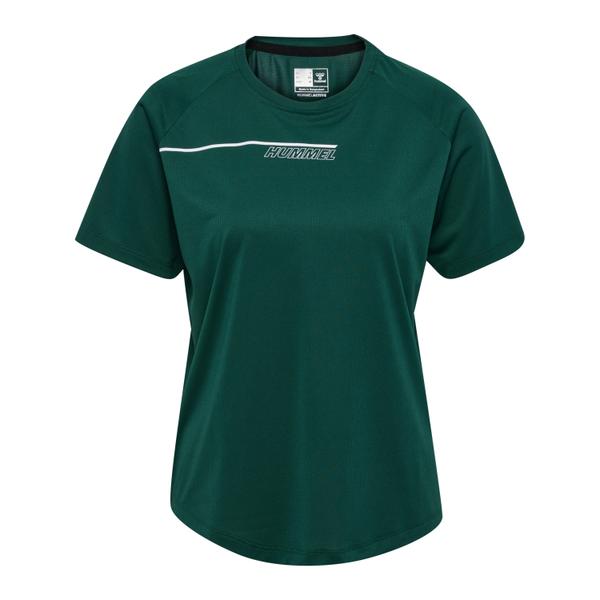 226888-6614-t-shirt-femme-hummel-hmlcourt-rain-forest