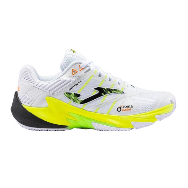 topes2402om-chaussures-de-padel-joma-open-2402-blanco-amarillo-fluor