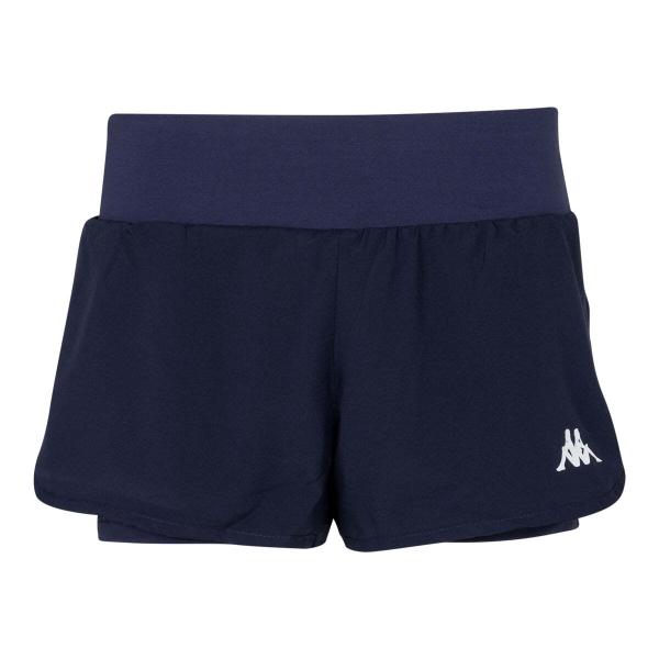 short-femme-junior-kappa-falza-bleu