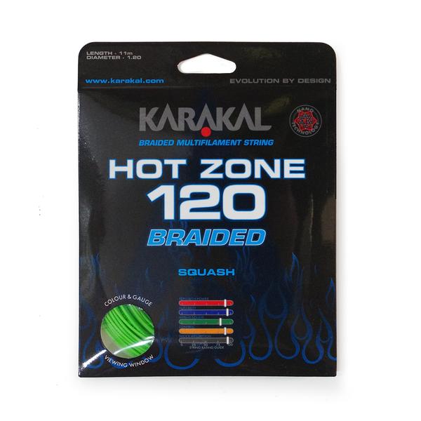 ka65102-cordage-de-squash-karakal-hot-zone-120-vert-green-11-m-x-1-2-mm