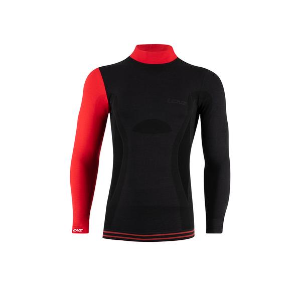 294-23-294-26-sous-maillot-manches-longues-a-col-tortue-lenz-merino-6-0-black-red