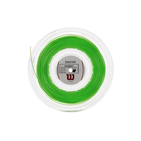 wrz907500-plus-bobine-de-cordage-luxilon-revolve-spin-17-reel-green-tu
