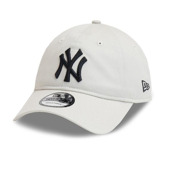 60471472-casquette-de-baseball-new-era-mlb-new-york-yankees-beige-noir-tu
