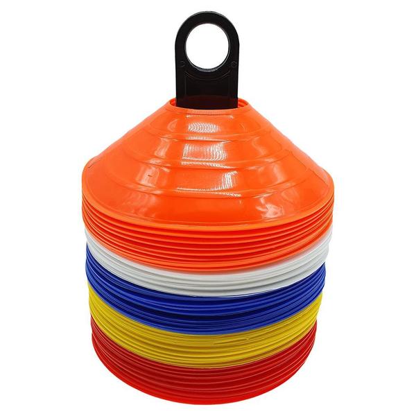 edb029-cone-d-entrainement-soucoupe-pre-sport-essential-x50-orange-multicolore-tu