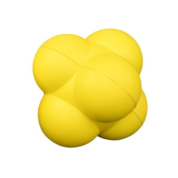 edb044y-balle-en-mousse-de-forme-inegale-pre-sport-coated-yellow-22-cm