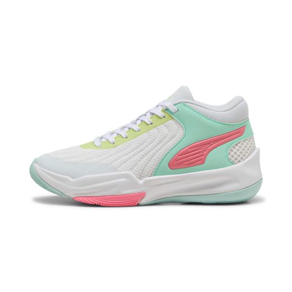 312301-02-chaussures-indoor-enfant-puma-court-pro-2-white-mint-melt-nitro-blue