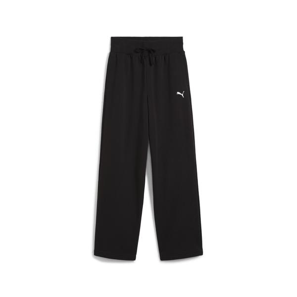 629896-01-jogging-jambe-large-fille-puma-essentials-relaxed-black