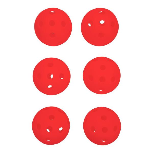 p4f200030-balle-pickleball-indoor-pure4fun-x6-red-72-mm