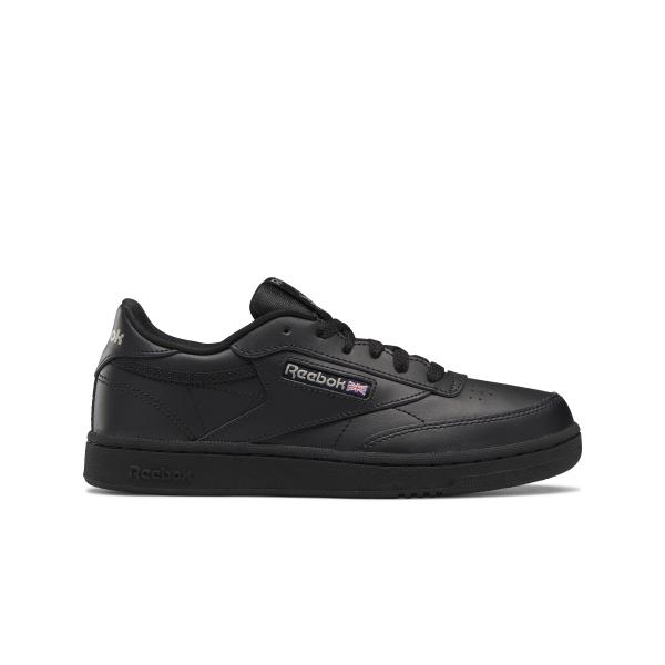 100000198-baskets-enfant-reebok-club-c-noir-gris-charbon