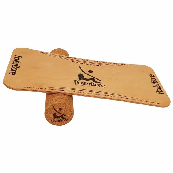 1824021-planche-d-equilibre-plus-rouleaux-en-liege-rollerbone-marron-noir-64x33x10-cm