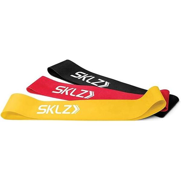 500-mini-bande-de-resistance-sklz-jaune-noir-rouge-24-13x5-08x0-25-cm