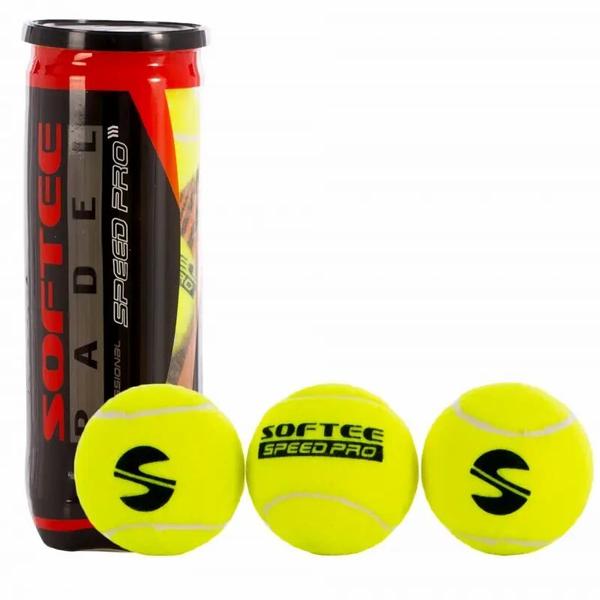 0014001-tubes-de-3-balles-de-padel-softee-speed-pro-noir-rouge-transparent-tu