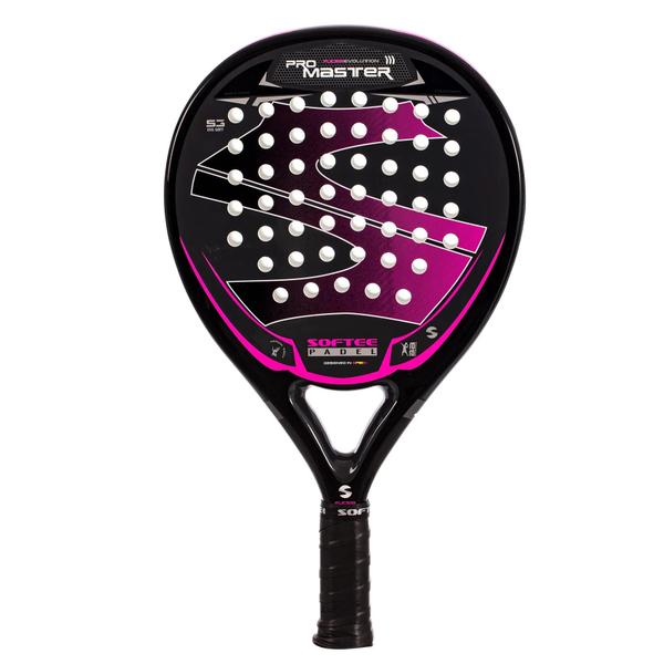 16989-raquette-de-padel-softee-pro-master-evolution-noir-rose-tu