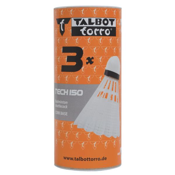 479120-volant-badminton-talbot-torro-tech-150-3er-dose-gris-tu
