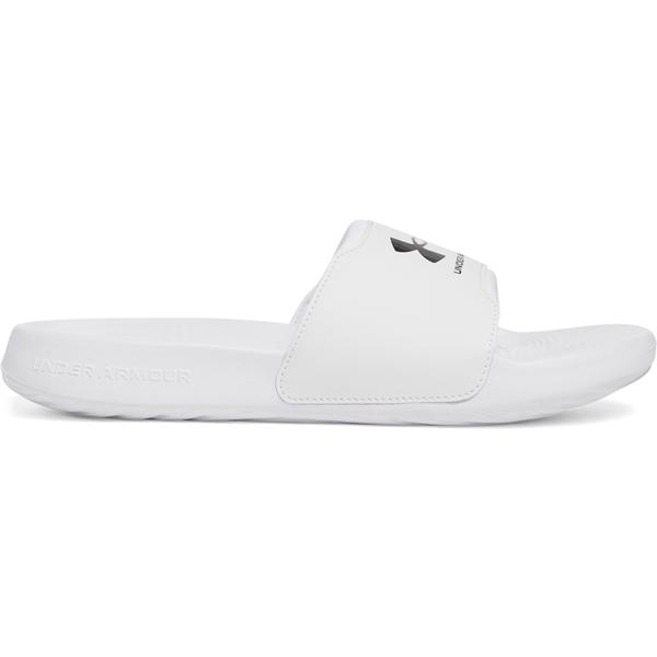 3027222-102-claquettes-femme-under-armour-ignite-select-blanc-noir-blanc