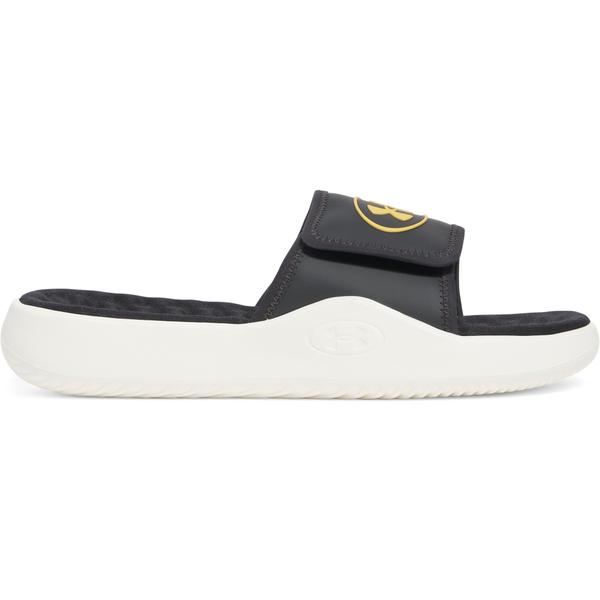 6000337-025-claquettes-under-armour-ignite-pro-8-galaxy-black-choc-orange-white-quartz
